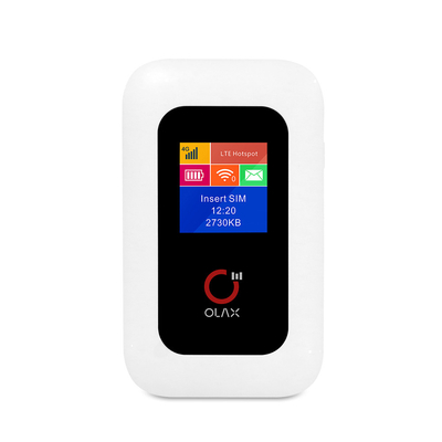 جهاز مودم OLAX MF980L Mobile Hotspots Wifi مع شاشة LCD 150 ميجابت في الثانية