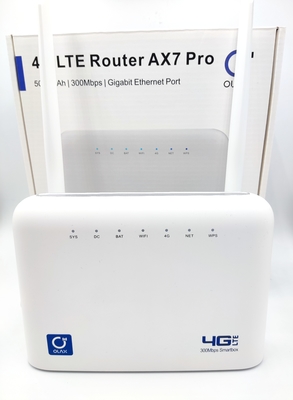 راوتر واي فاي عالي السرعة 4G CPE 2x2 MIMO 5000mah Sim Router